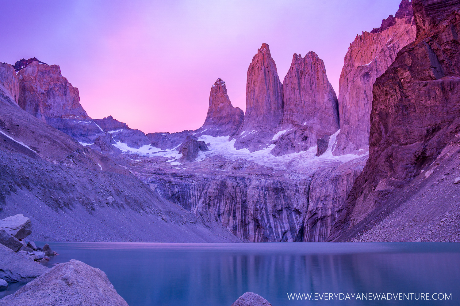 Sunrise at The Towers.