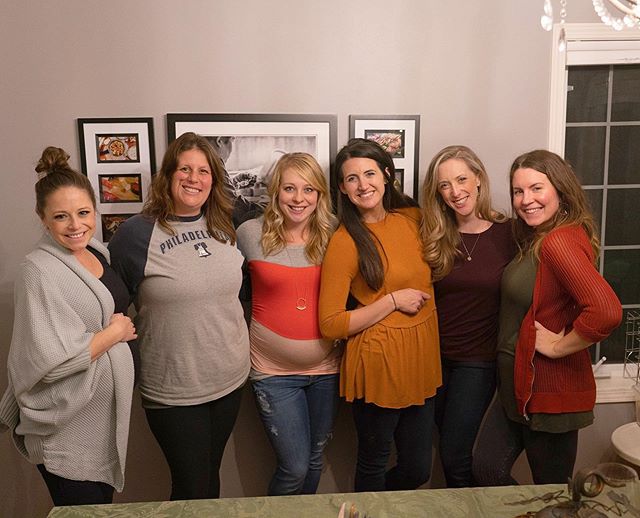 So thankful for this amazing group of strong women who are such incredible, supportive friends! Happy Friendsgiving! #momtribe #mommyandme #auroragrafton