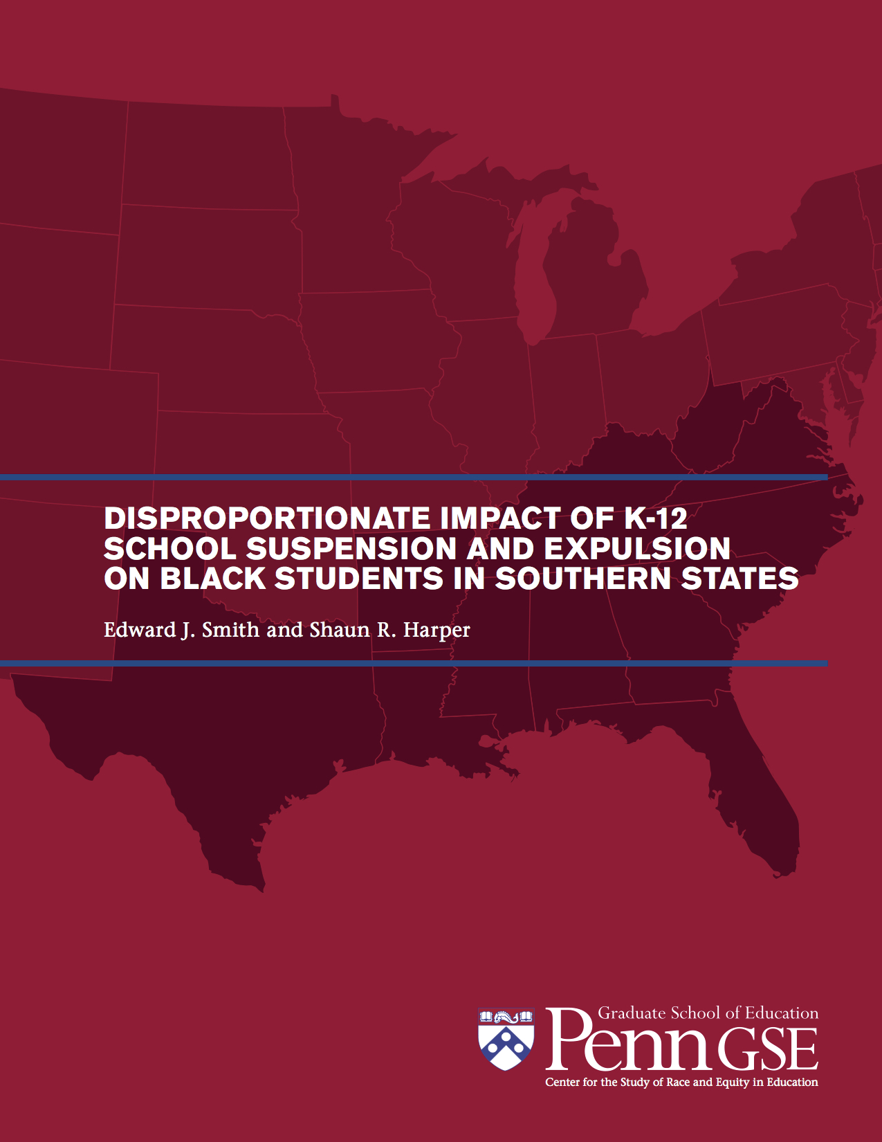 DISPROPORTIONATE IMPACT OF K-12 SCHOOL SUSPENSION AND EXPULSION ON BLACK STUDENTS IN SOUTHERN STATES