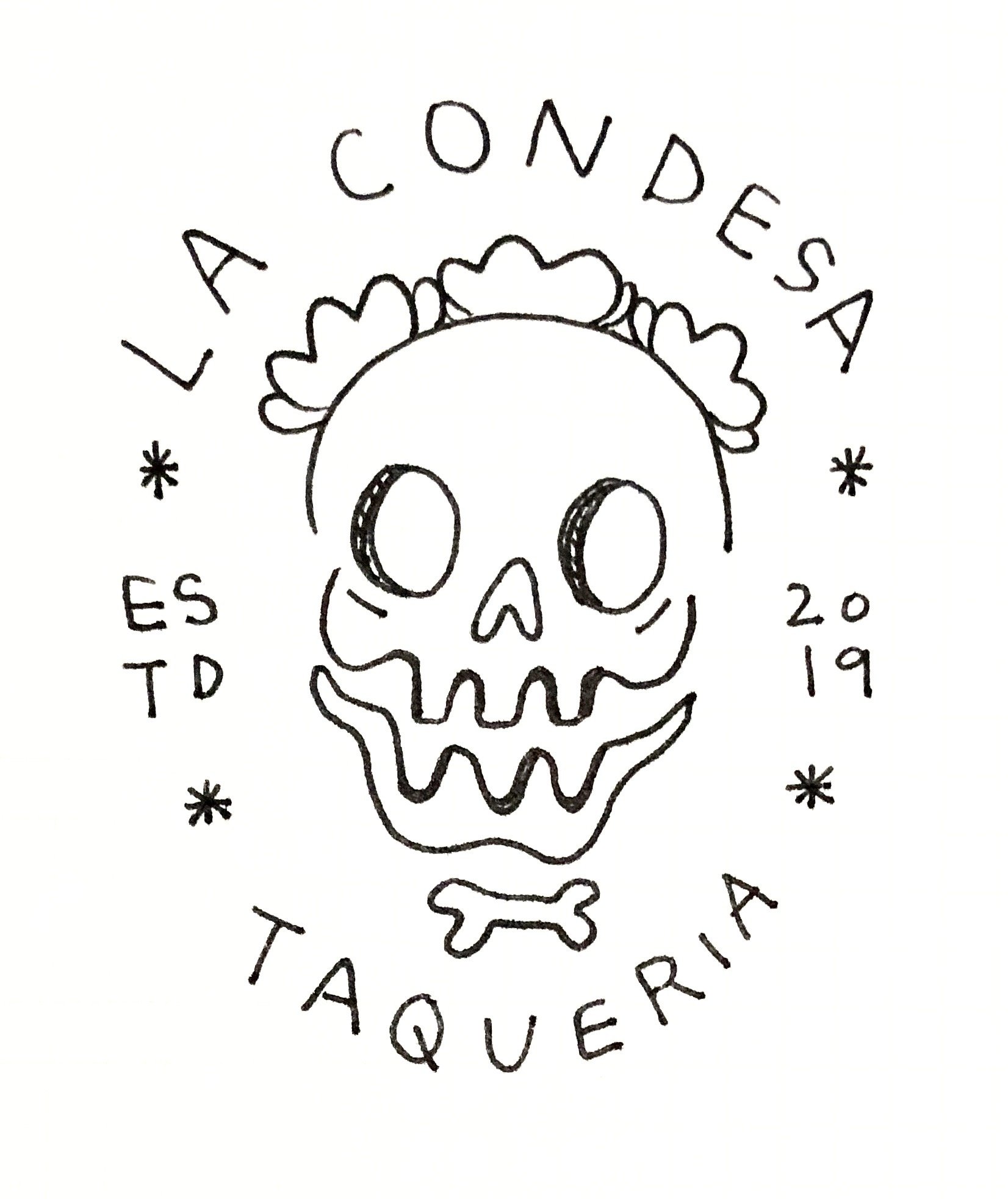 La Condesa Logo Sketch.JPG