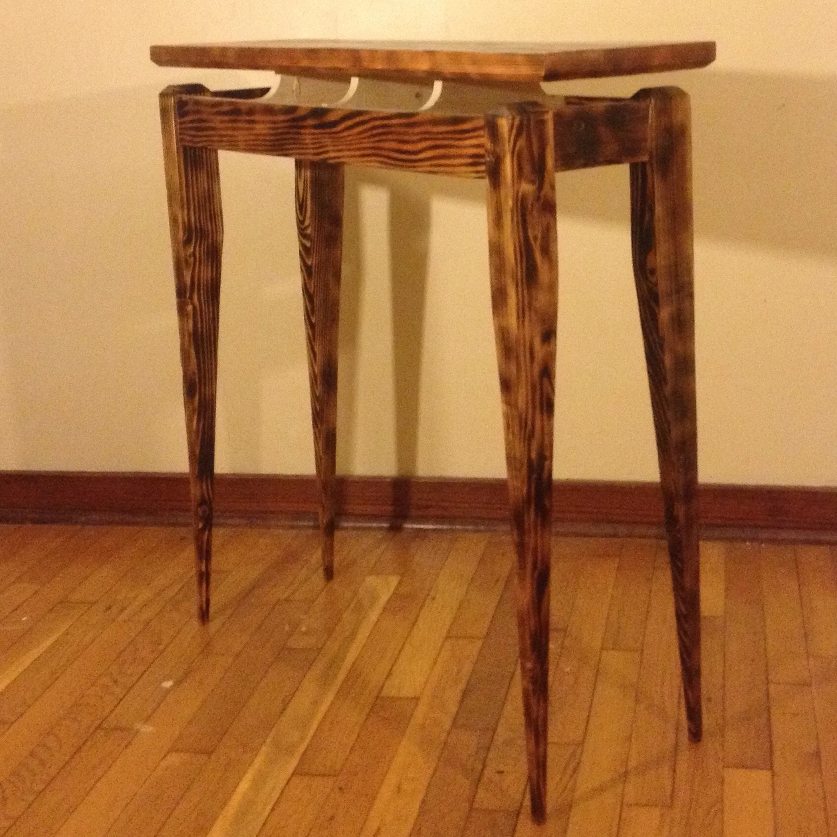 A table I made a long, long time ago. This was one of my portfolio pieces in my application to the North Bennet Street School.