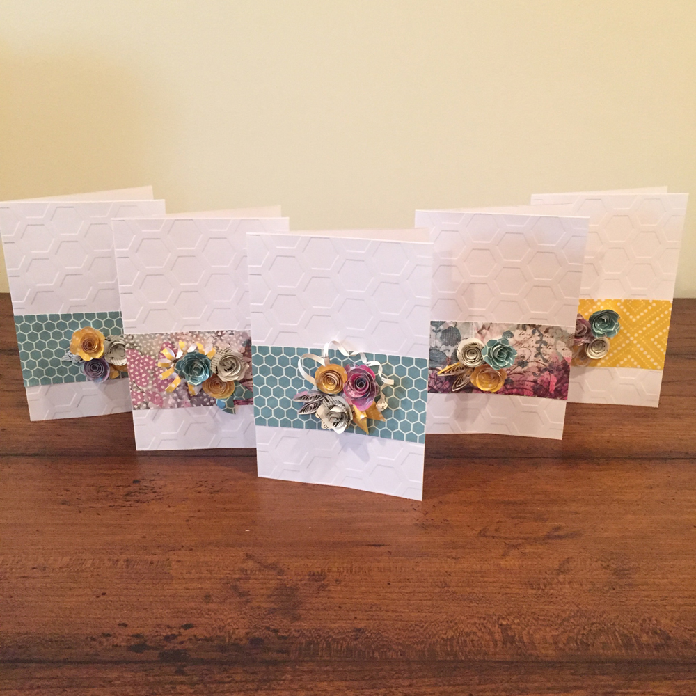 This is just an example of the beautiful creations you can make with paper flowers.