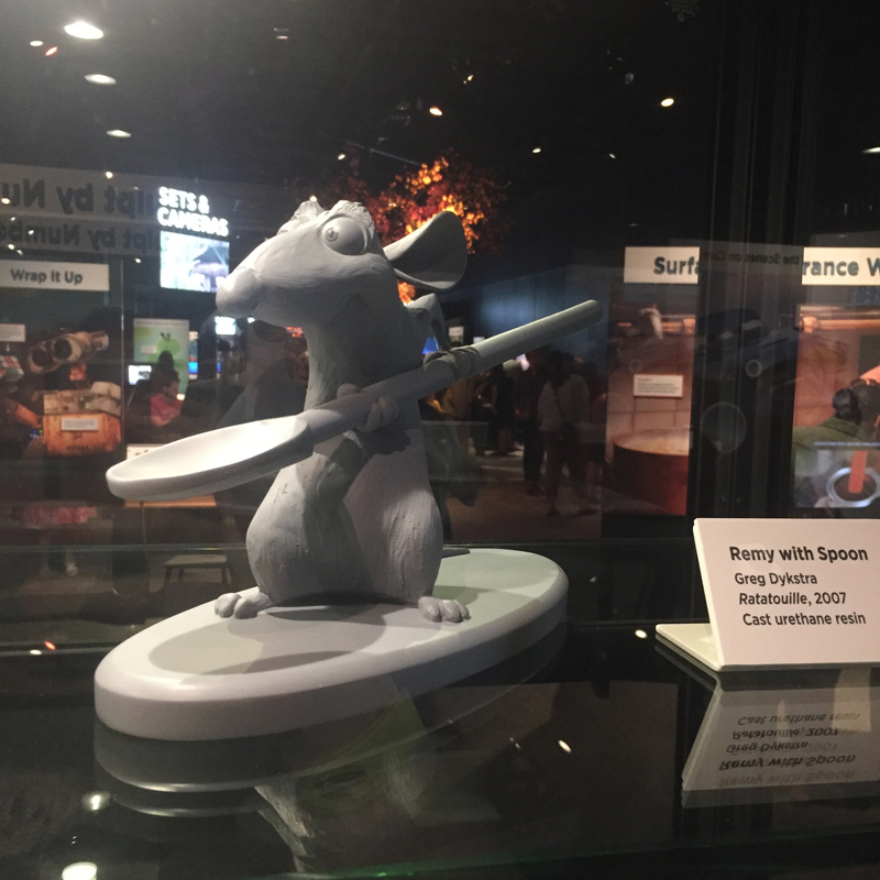 Sculpture example used to render a character from all angles.