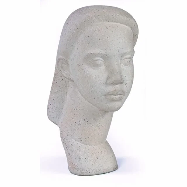 Head, c. 1946, William E. Artis⠀⠀⠀⠀⠀⠀⠀⠀⠀
⠀⠀⠀⠀⠀⠀⠀⠀⠀
#hairhistory #hairstyle #vintagehair #arthistory #thehairhistorian #WilliamArtis