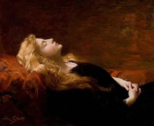Sleeping Beauty, 1890, Victor Gabriel Gilbert

#hairhistory #hairstyle #vintagehair #arthistory #thehairhistorian #VictorGabrielGilbert