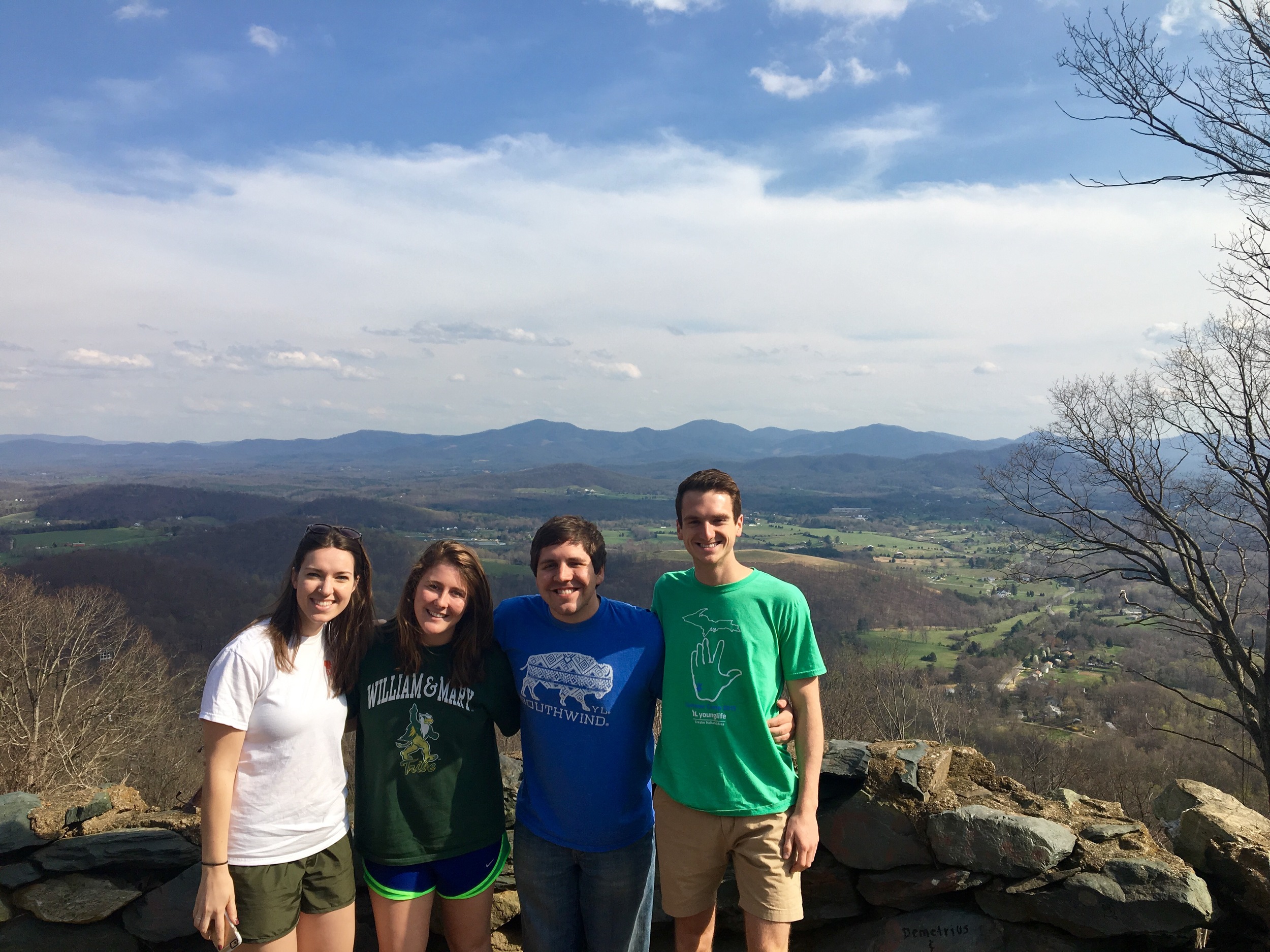 We stopped to snap some pics on Skyline Drive!
