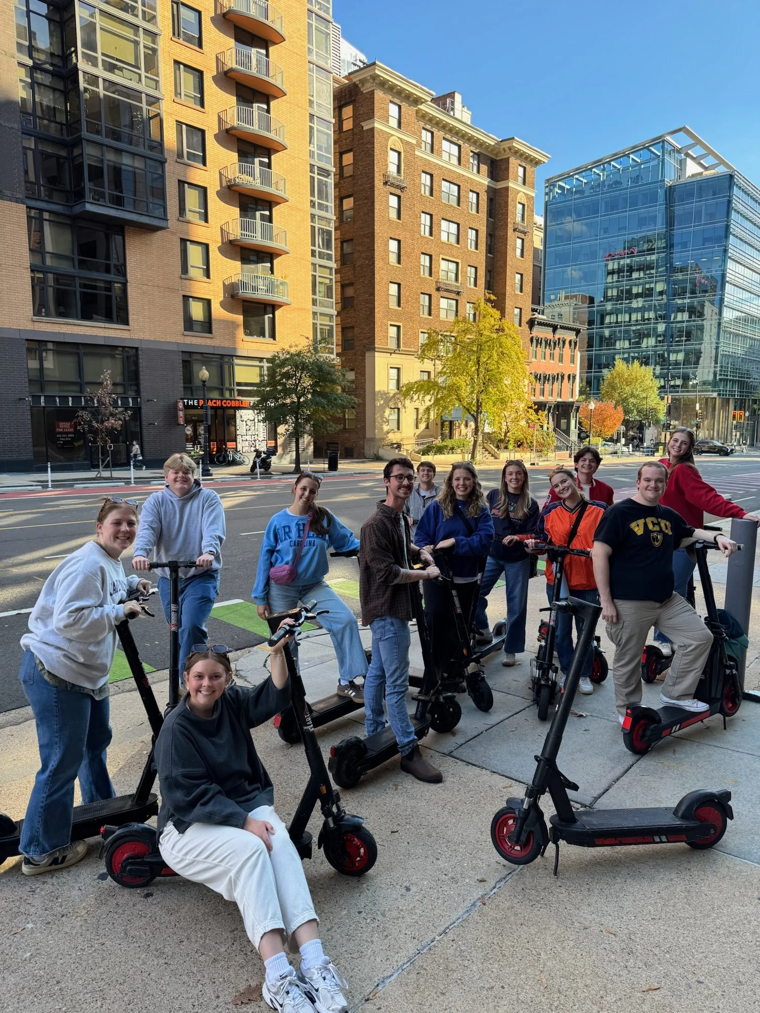 Scootering around DC