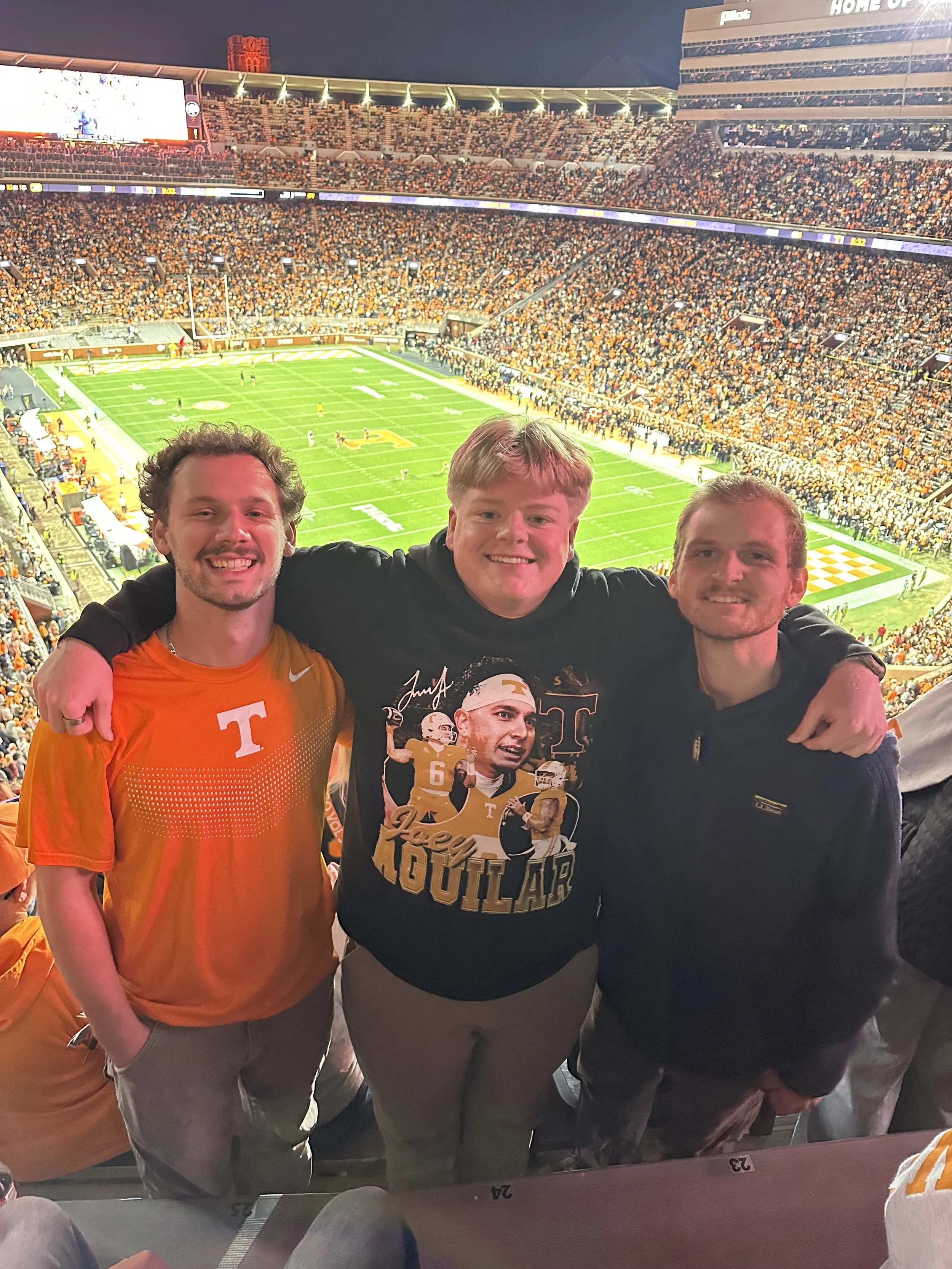 Tennessee Game with Jacob and Micah