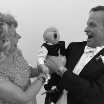 Me, Lyn and our grandson Max - our past and our future all at once. The arrival of this little fella opened an entirely new category of things to be grateful for!