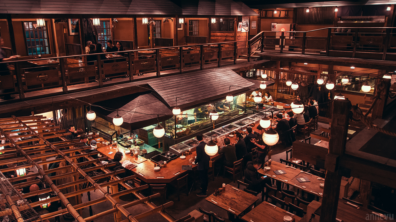 Unique Dining at Gonpachi (Kill Bill Restaurant) in Tokyo, Japan