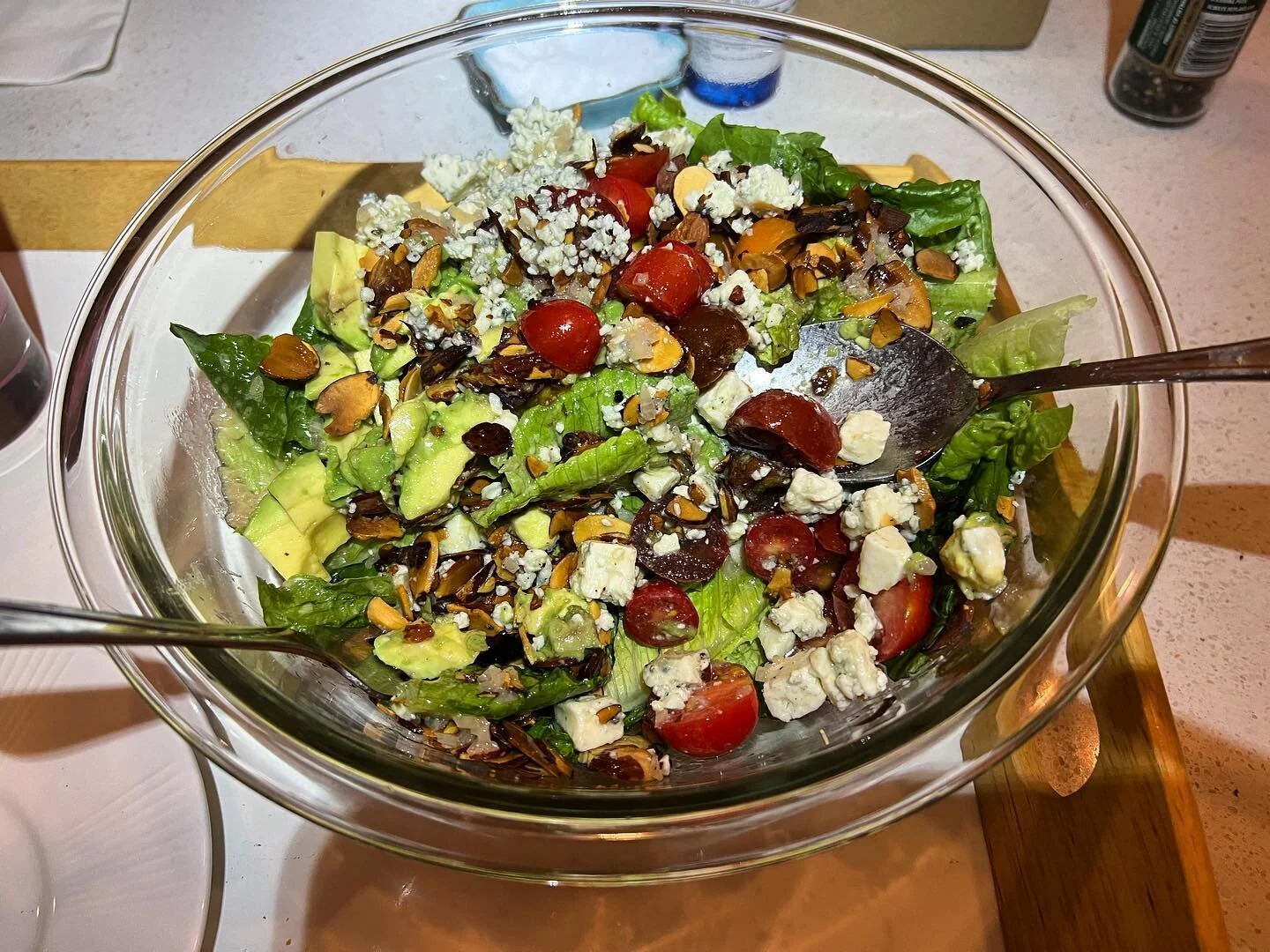 Not to brag or anything, but I made the greatest salad ever made tonight, meaning the best, most greatest salad ever made by anyone ever in the history of the salad world. So there&rsquo;s that. Wish you were here to enjoy the salad ecstasy. But you 