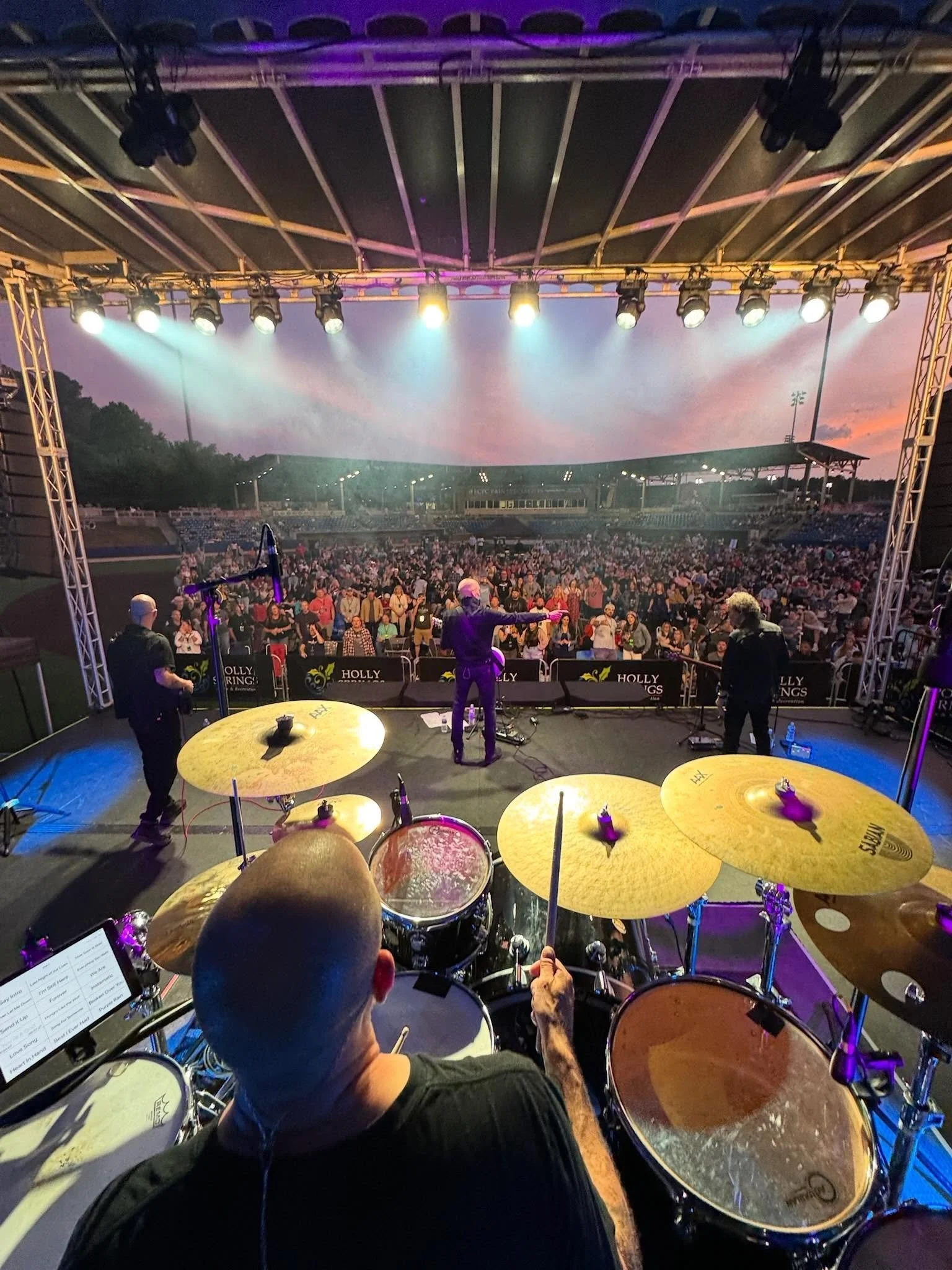 Thank you Holly Springs, NC! What a night. Off to Southeast Asia this week and we can&rsquo;t wait! Pics by @simitar23