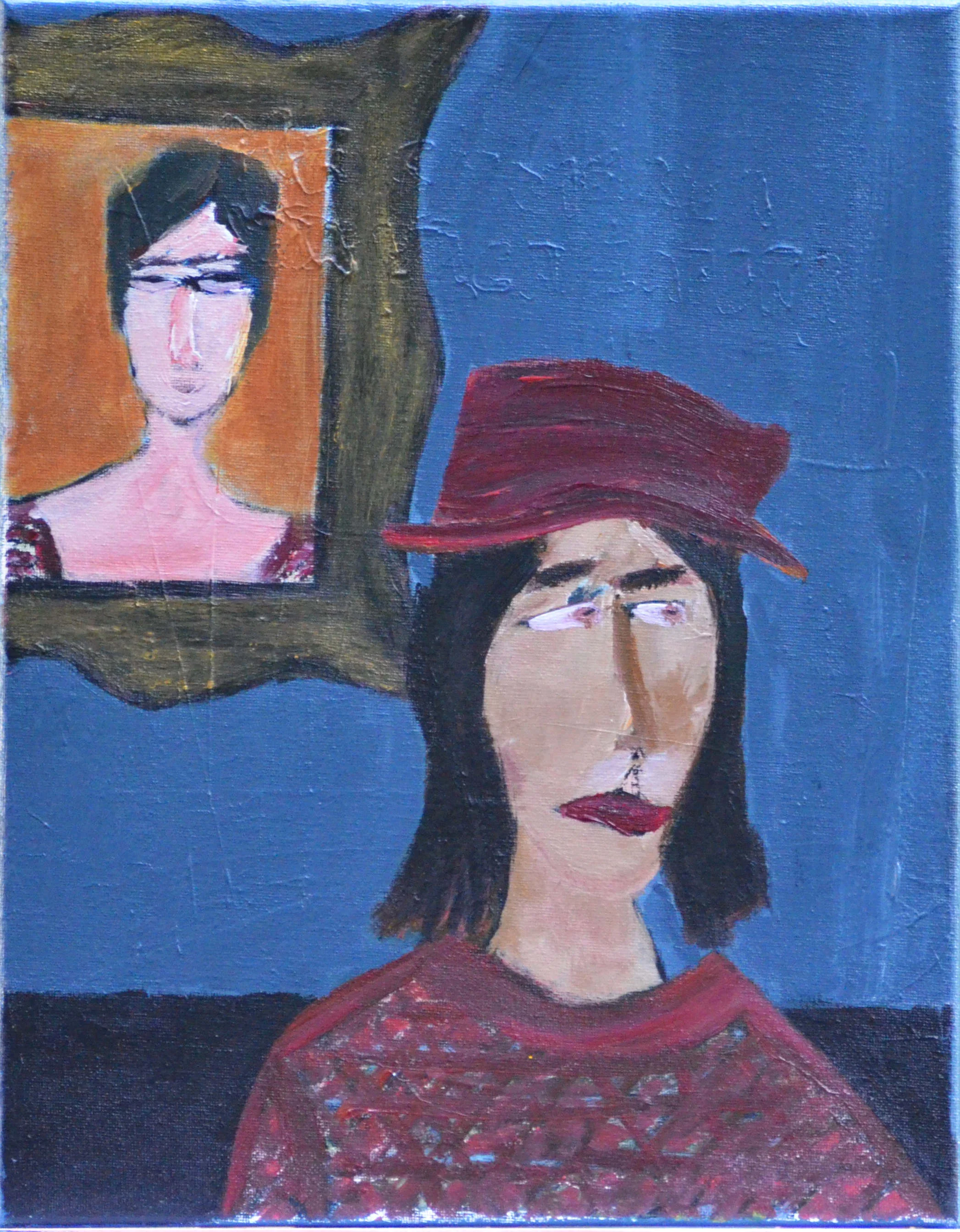 Woman in Museum