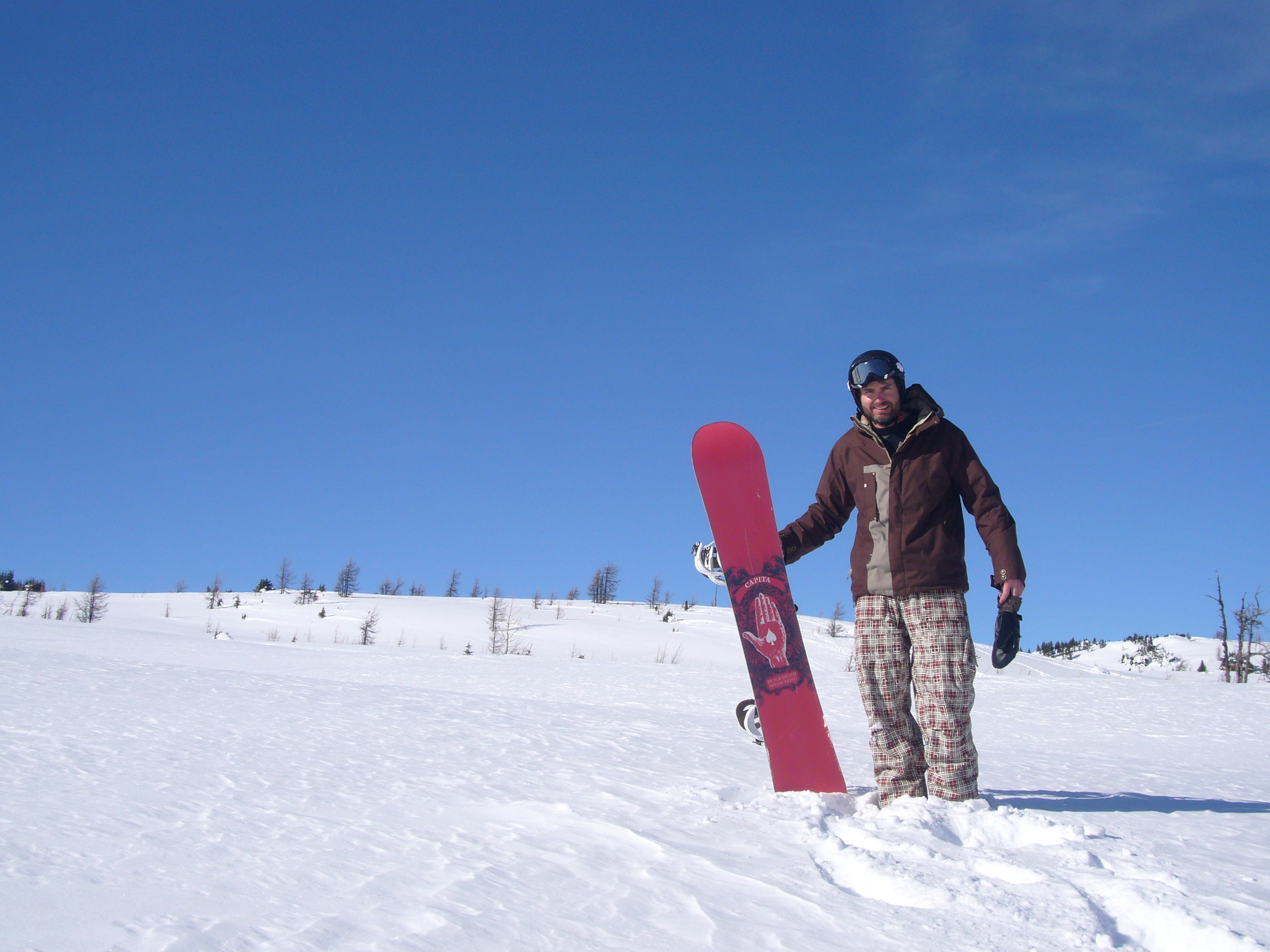 Beautiful days and great snow conditions await at Sunshine Village.