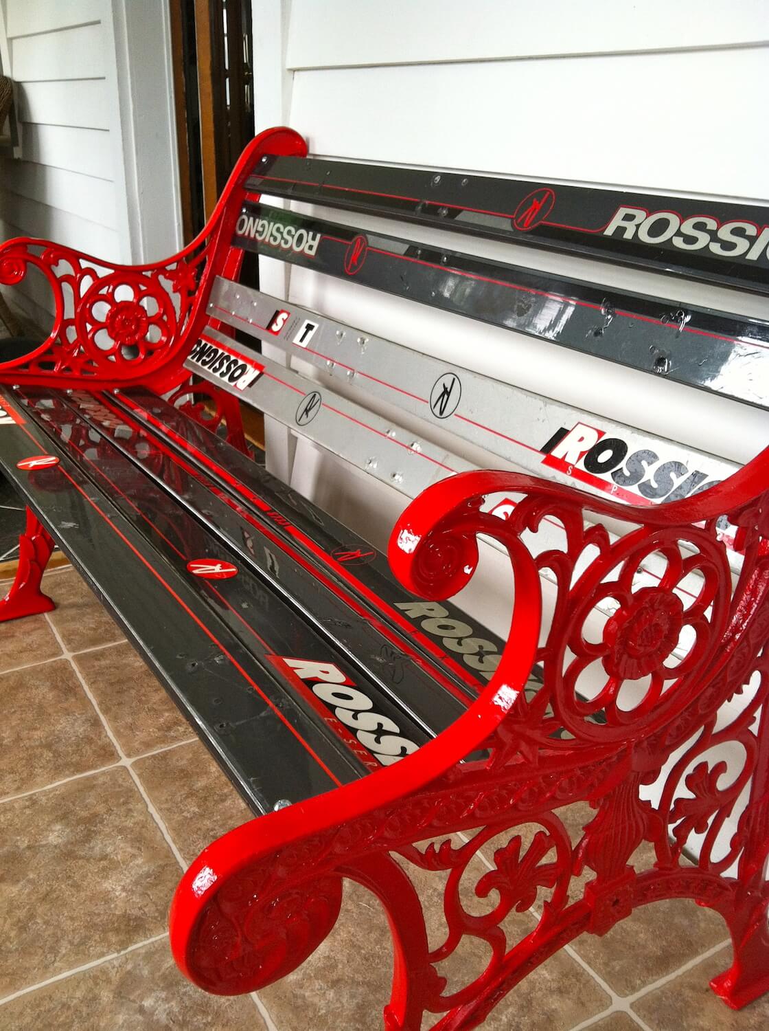 8 Awesome Ways To Upcycle Your Old Skis The Snow Chasers