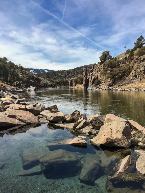 Getting To The Radium Natural Hot Springs In Colorado A Hidden