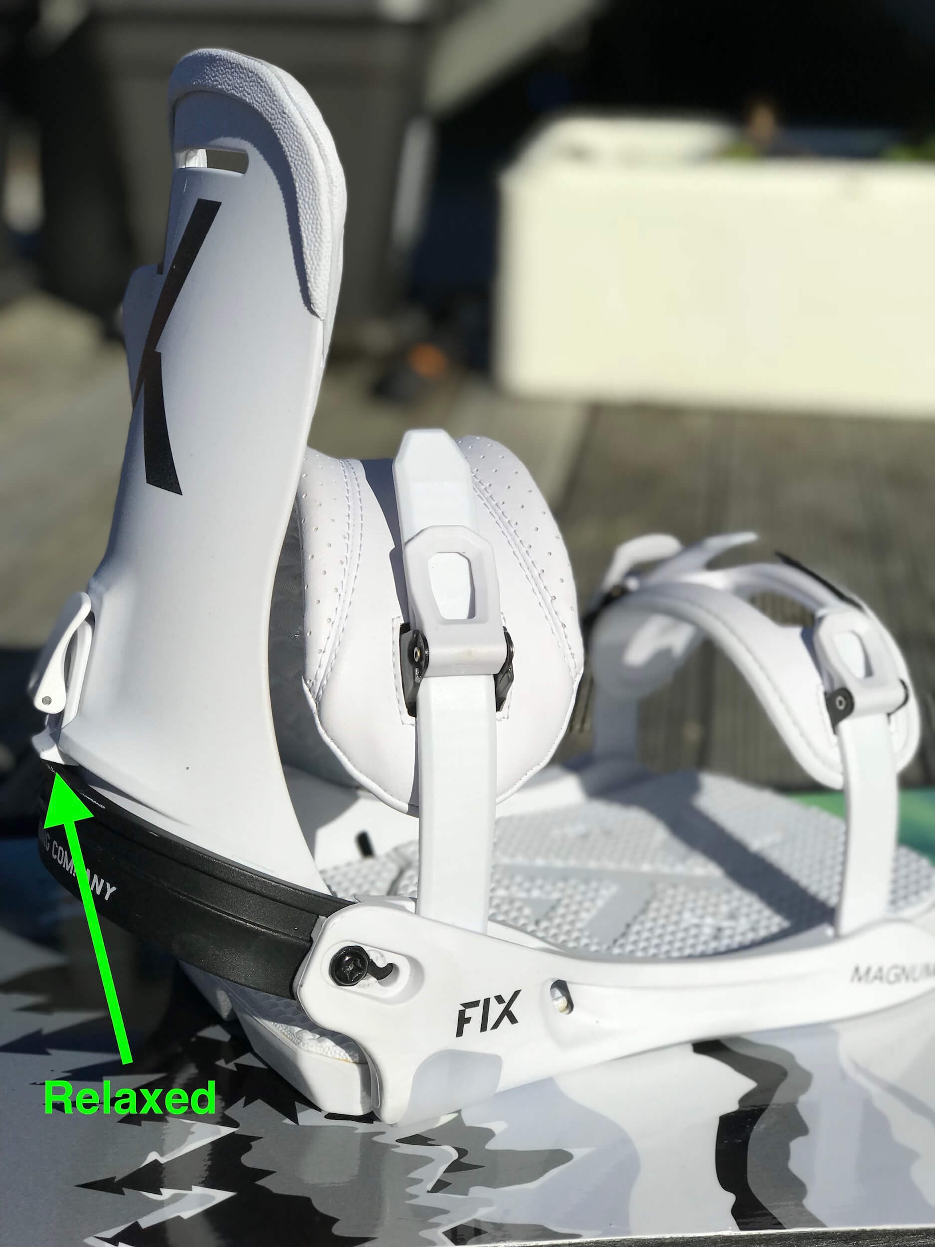 high back snowboard bindings