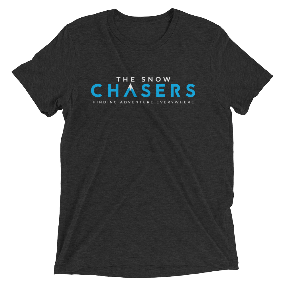 The Snow Chasers - Mens - The Go To Tee - Charcoal Black