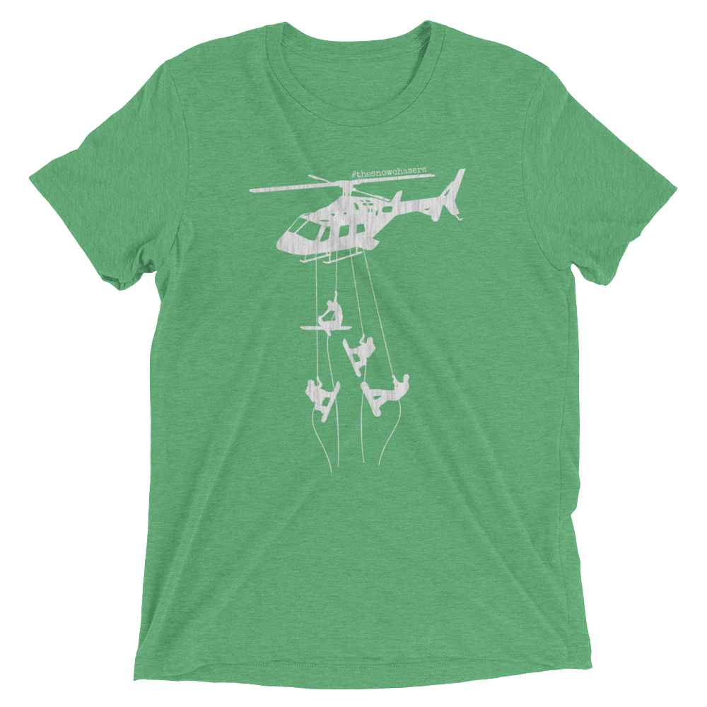 The Snow Chasers - Mens - The Go To Tee - Green