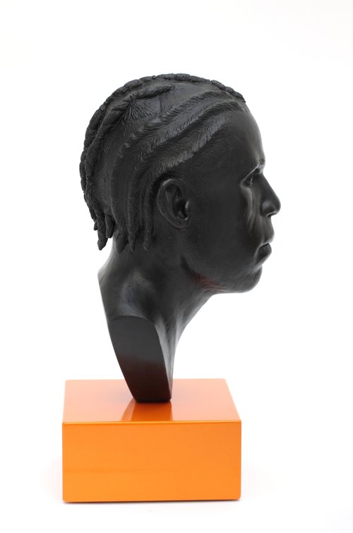 RA-10+[Untitled+(cornrows)_bronze,+steel,+2part+spray+paint_22.5+x+10+x+10+cm].jpg