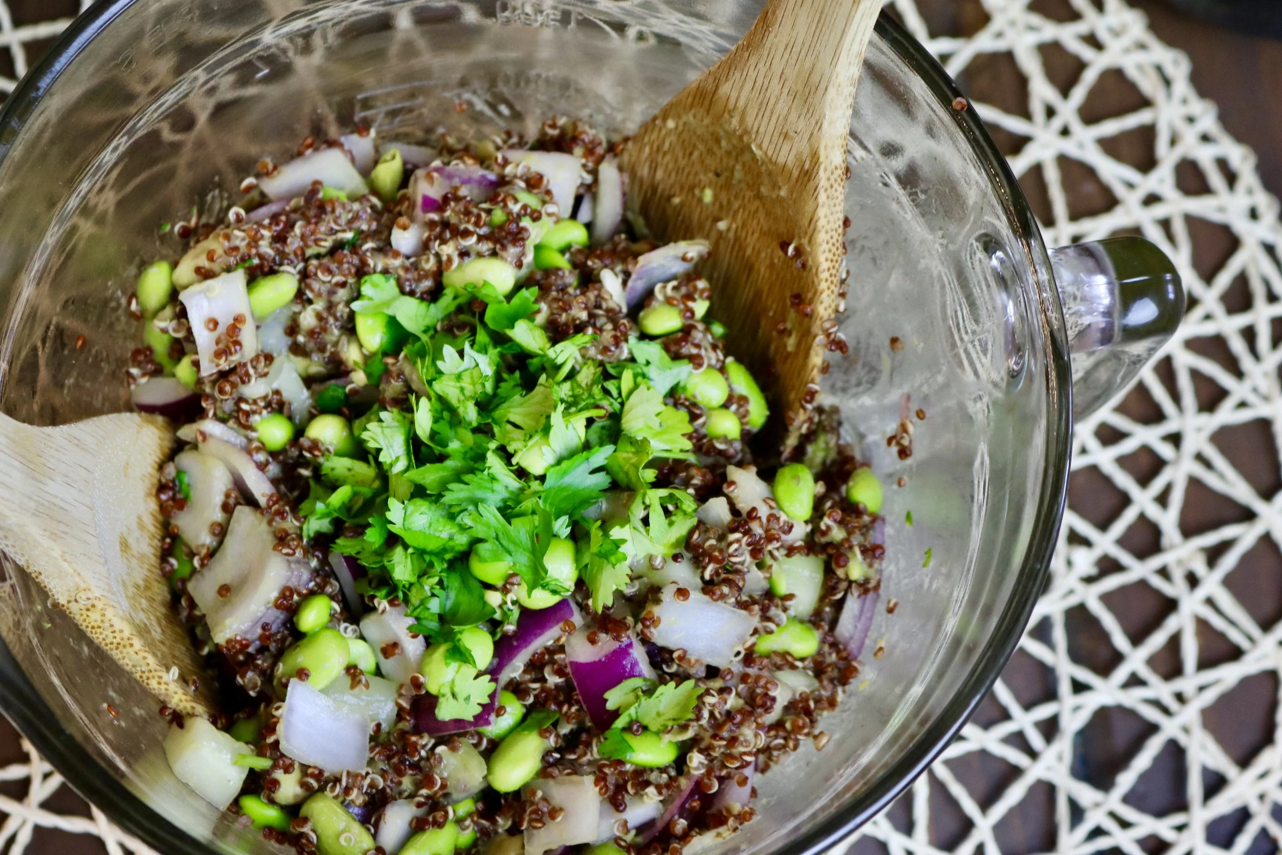 Quick Edamame & Avocado Summer Salad — Katie Sampayo