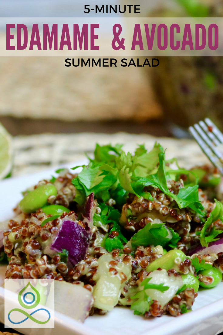Edamame & Avocado Summer Salad