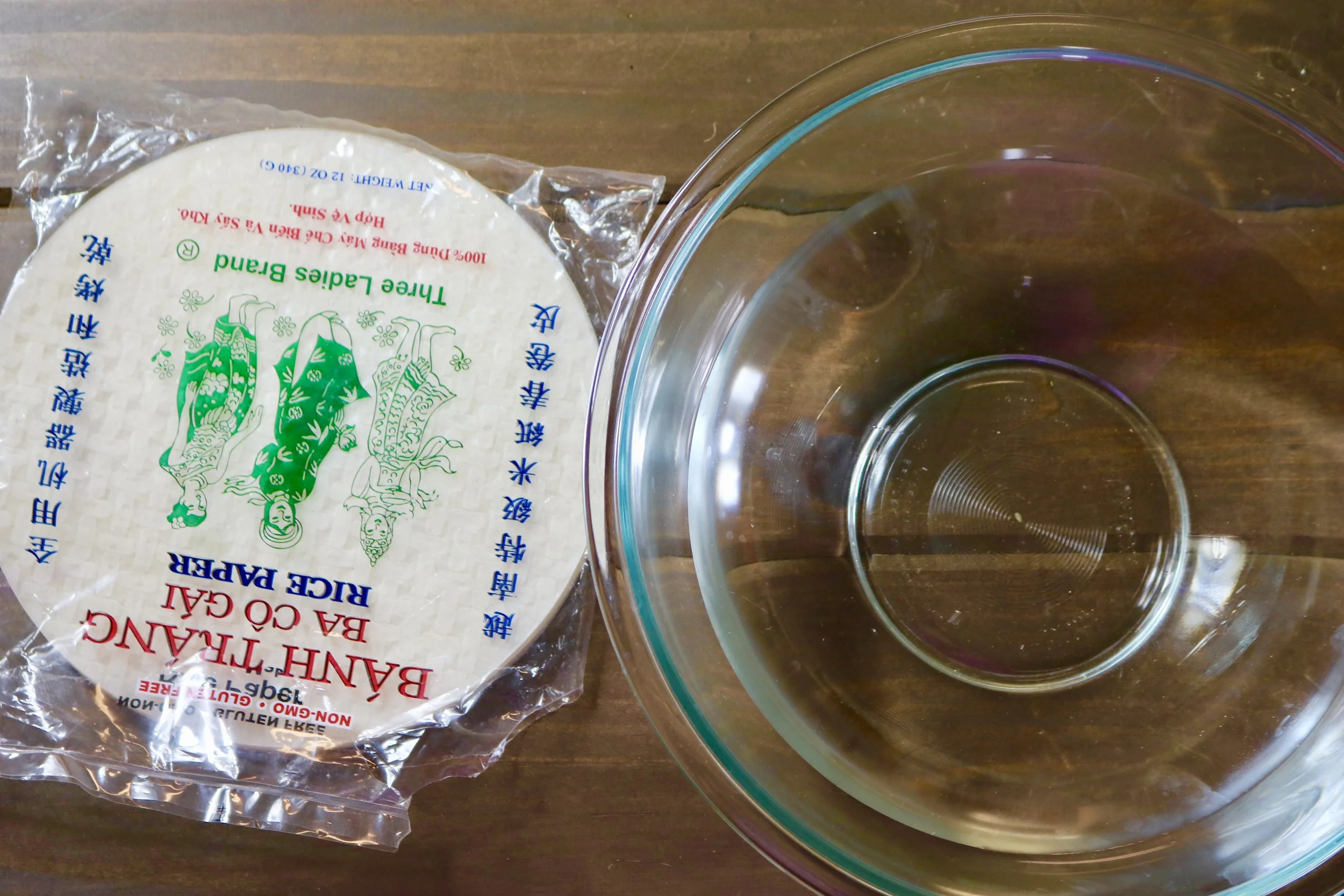 Thai Shrimp Rice Paper Wraps with Peanut Butter Dipping Sauce