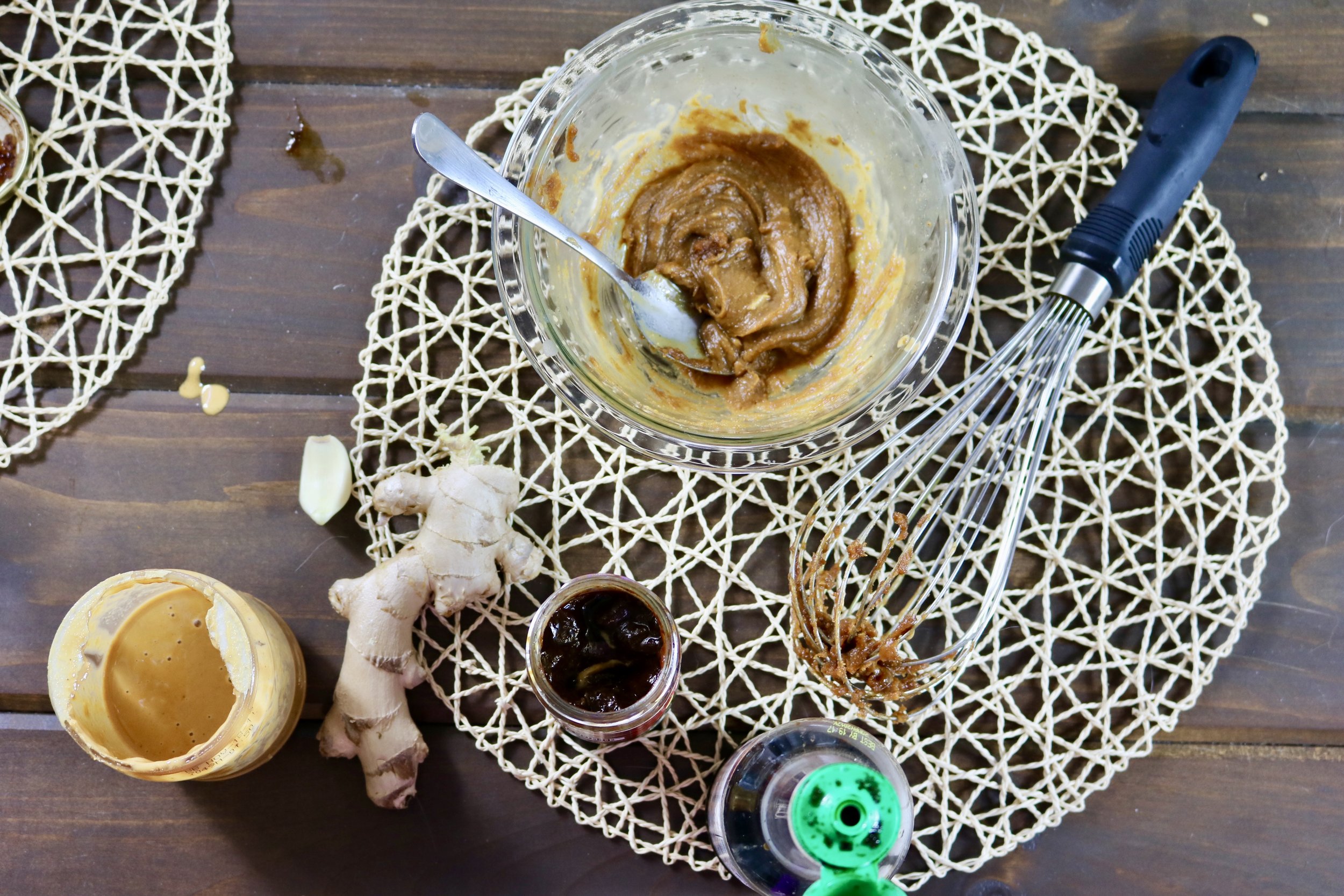 Thai Shrimp Rice Paper Wraps with Peanut Butter Dipping Sauce