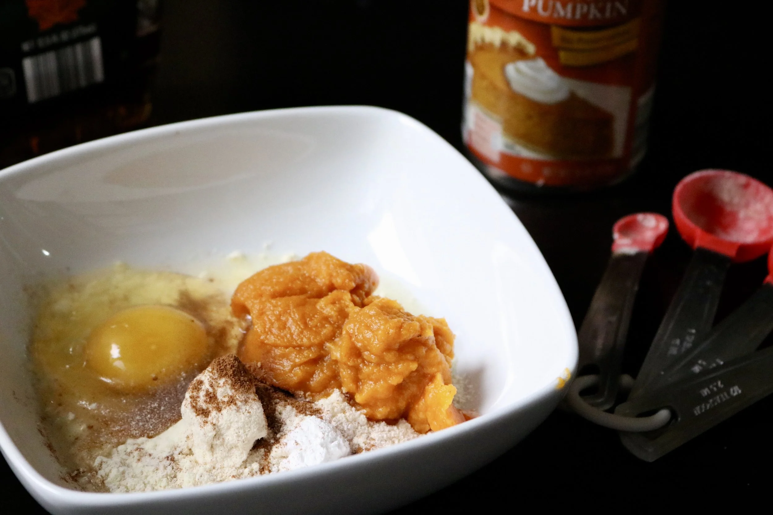 Fluffy Pumpkin Coconut Pancakes