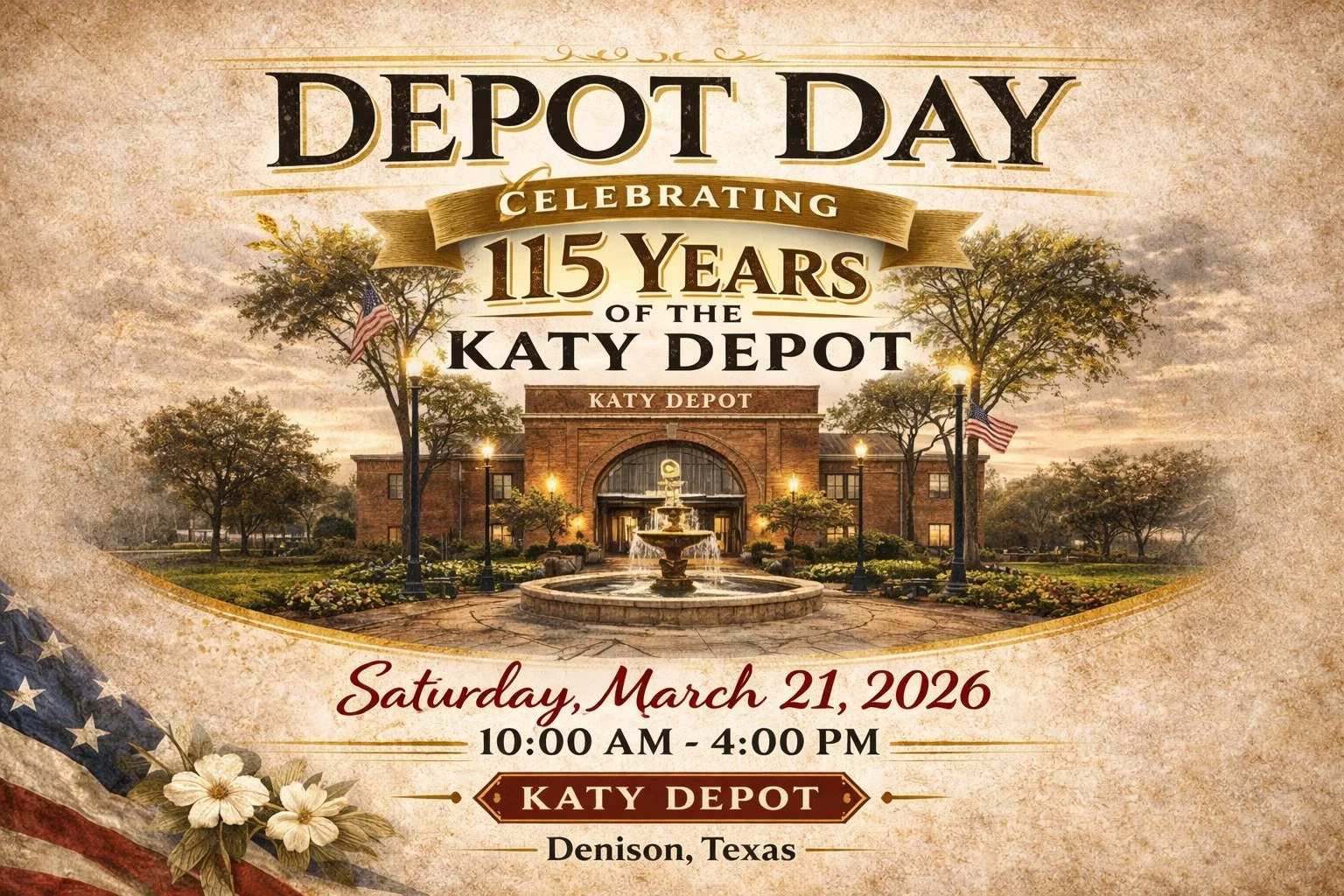 Depot Day in Downtown Denison