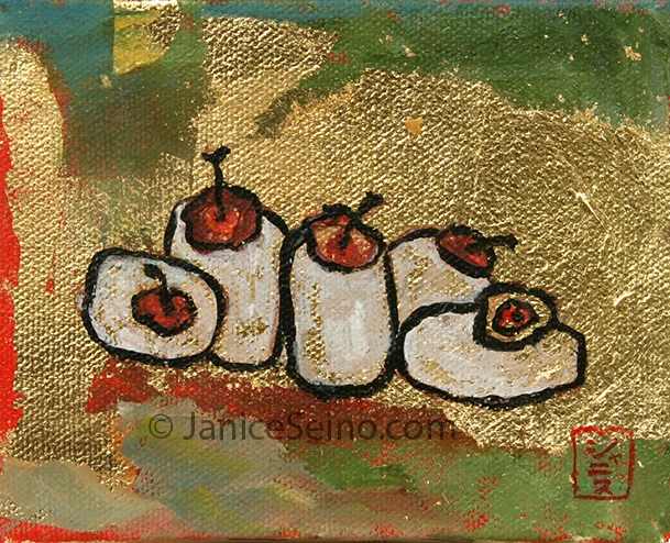 Sugared persimmon