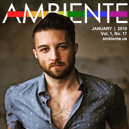 @jacktracymusic talks about his sexy new music video as this month’s cover story for Ambiente magazine. •
•
•
#gay #gaymagazine #gayman #gaymusic #lgbt #indiemusic #lgbtmusic #gaypride #gaynewyork #gaysofinstagram #gaystagram #hair #beard #scruffygay