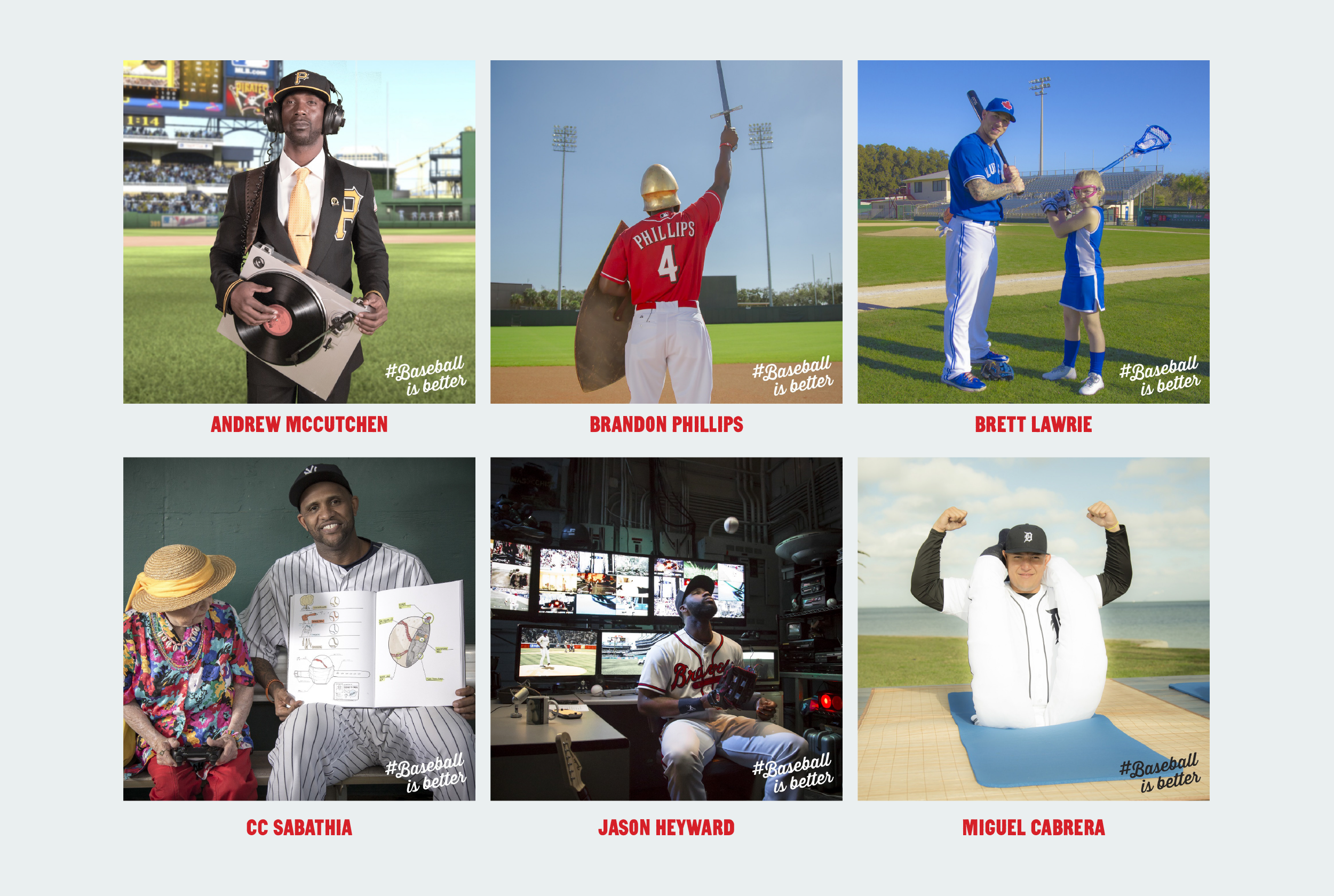 We gave each athlete a persona based on their personality and social media voice.