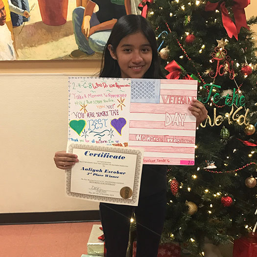 Aaliyah Escobar, 3rd Place Winner