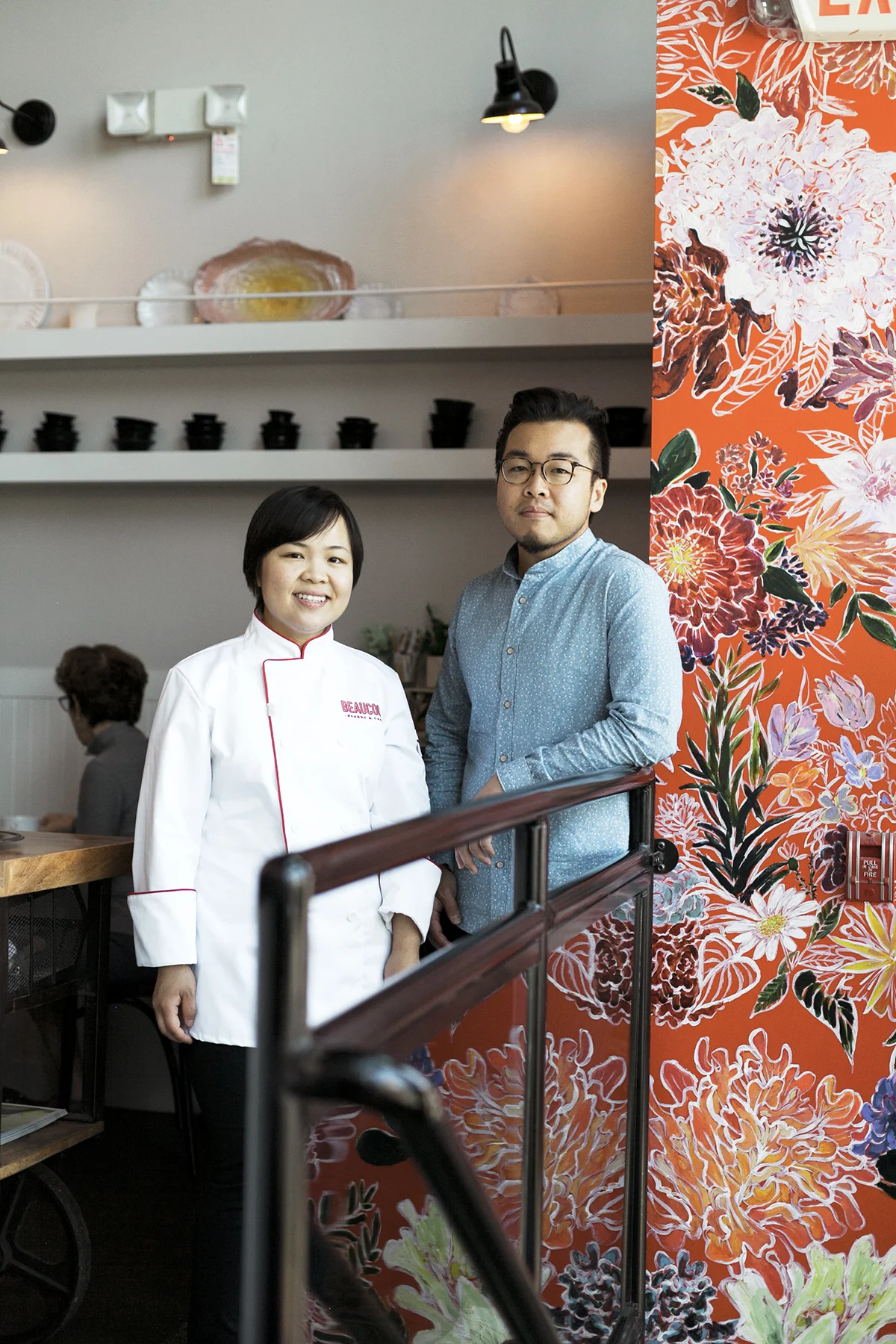 Beaucoup Bakery owners, by Vancouver-based photographer Andrea Fernandez