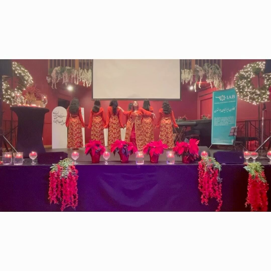 We had an amazing time dancing at our Shabe Yalda shows this weekend! Thank you to @isan_nu and @iranianassociationboston for having us! Here is a short clip of our performance 💃🏻

🎶: @misagh_raad 

#AftabDanceGroup #persiandance #shabeyalda #yald