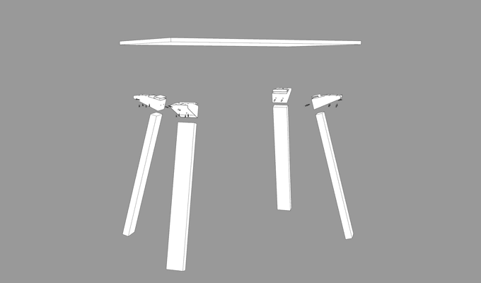UX4 TABLE SYSTEM