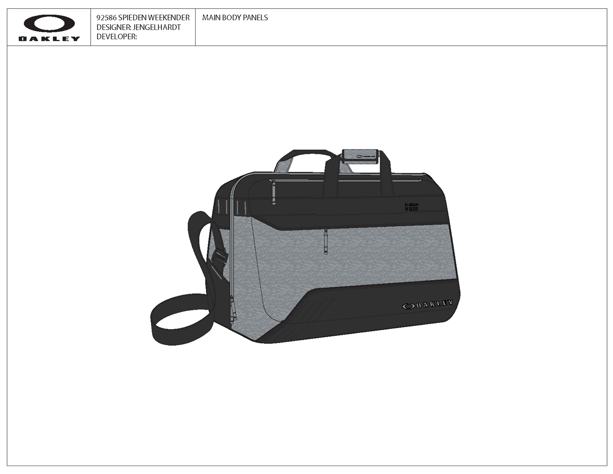 Weekender Techpack & Colorways