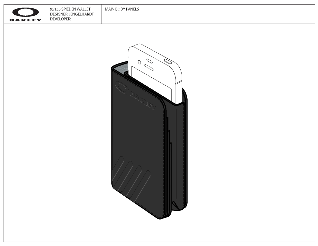 iPhone Wallet Techpack & Colorways