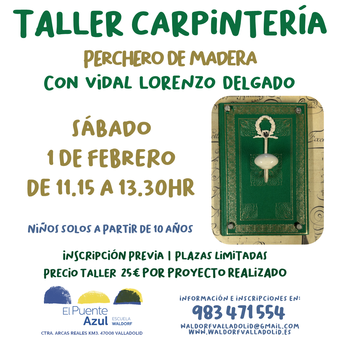 Taller de carpintería en familia.