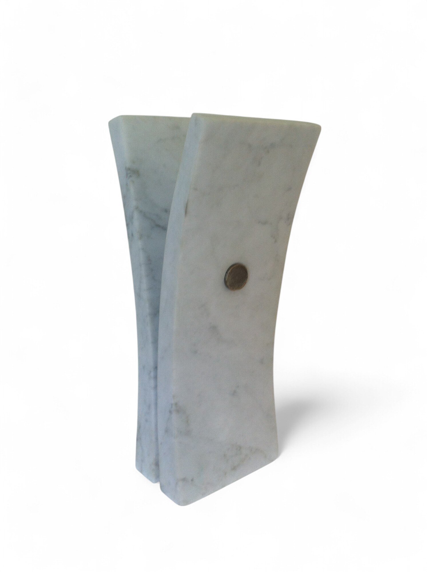 Finn Conlon_ 3. Transference - Carrera Marble and bronze -  37cm x 15cm x 14c