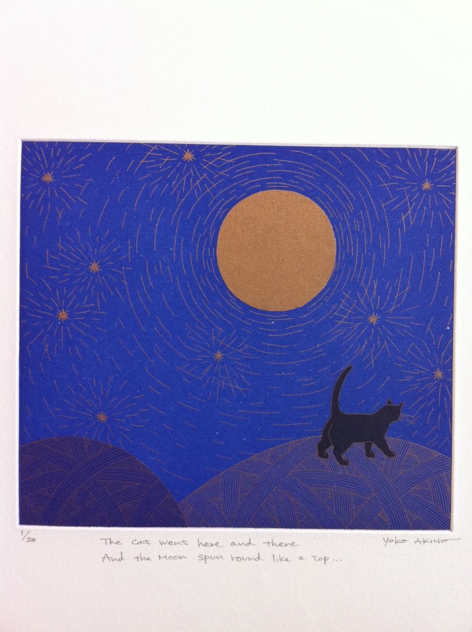 The Cat went Here and there and the moon spun round like a top…