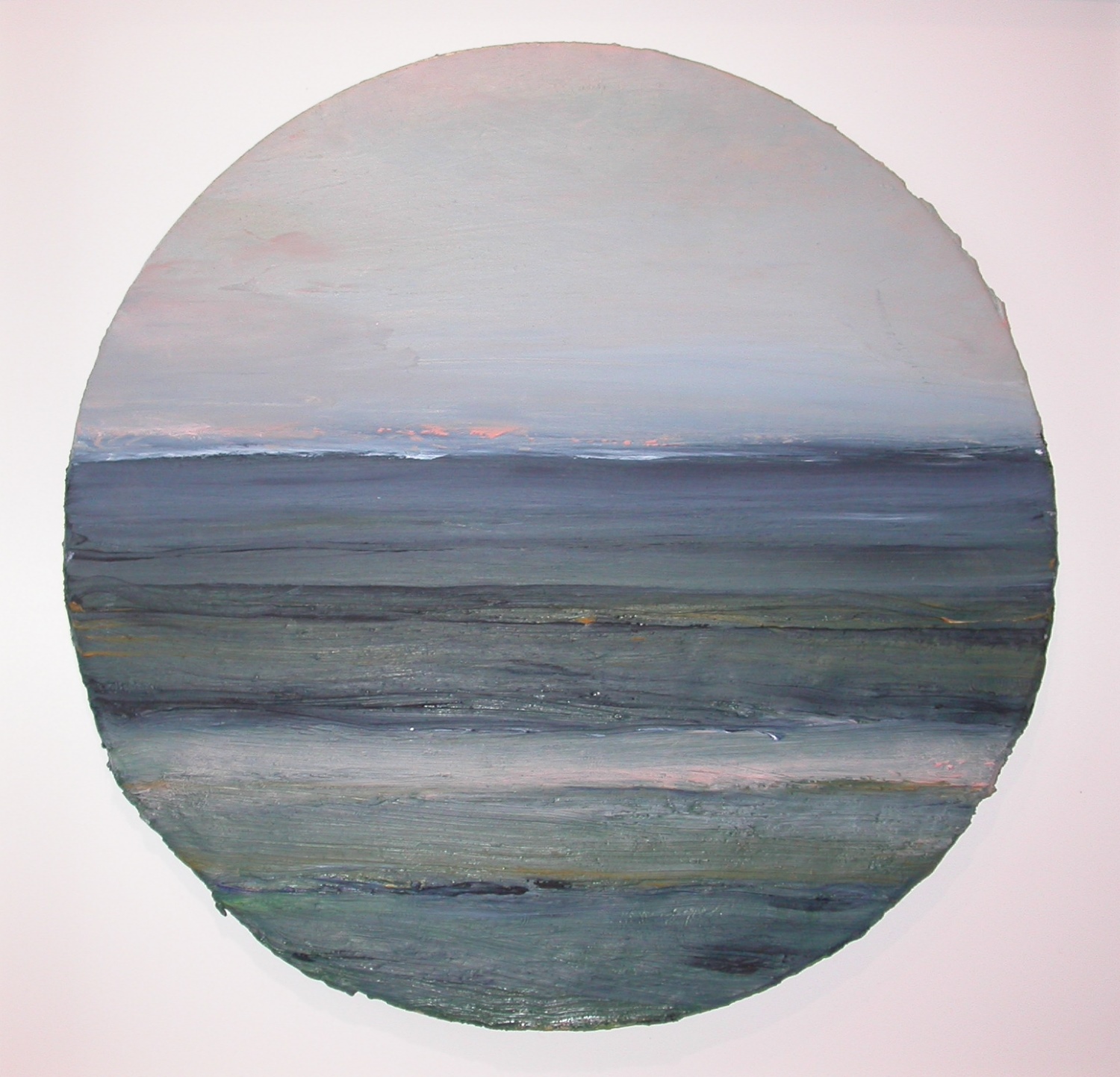  Mary Lohan oil on board  41cm in diameter  €2000   