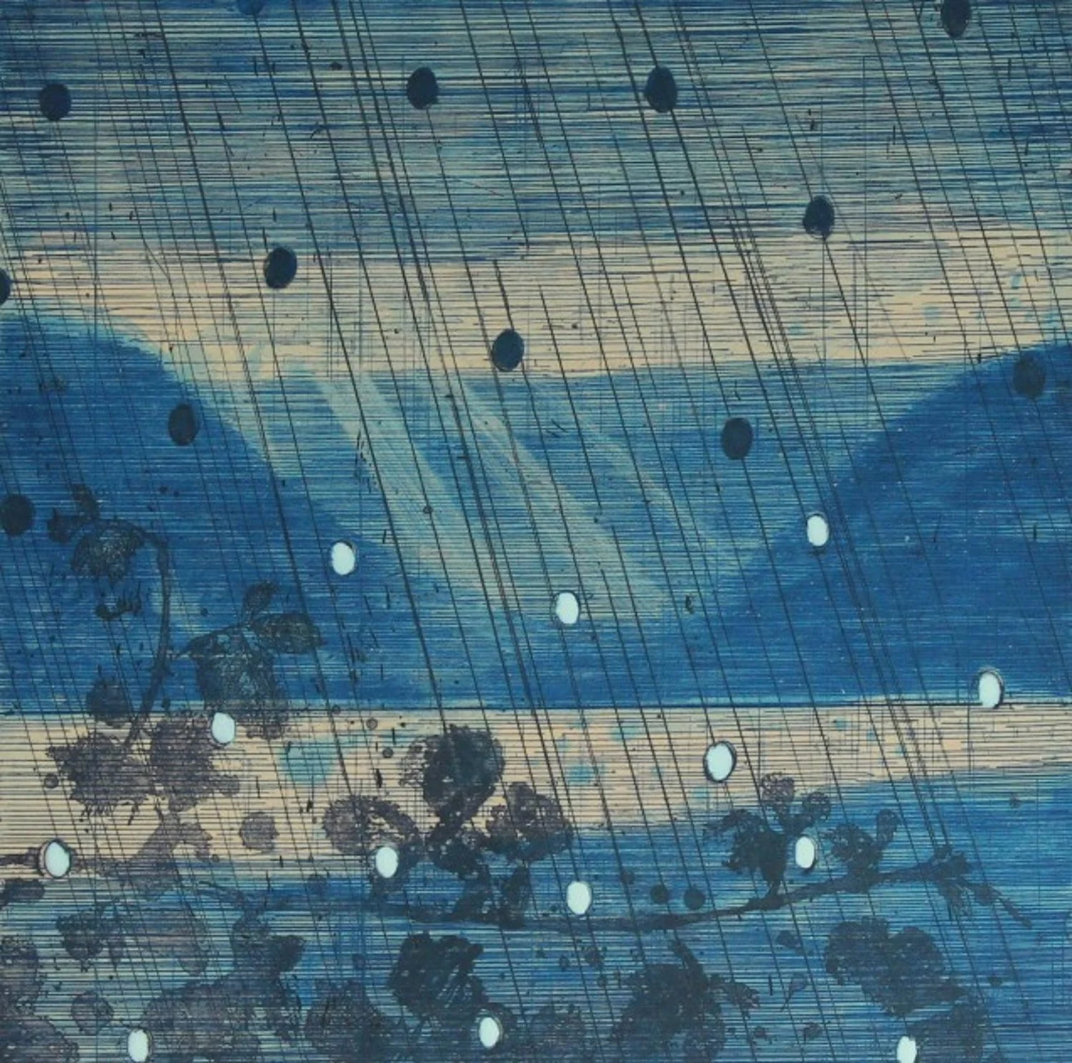 crepuscular rays and rain 