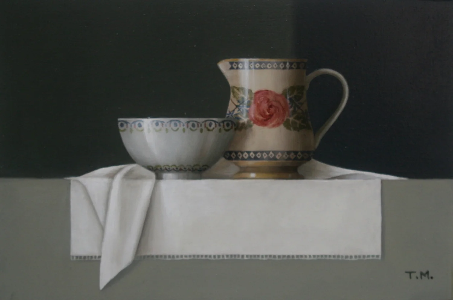 Mooney, Trudie - Small Nicholas Mosse Jug  15x23cms   €800.JPG