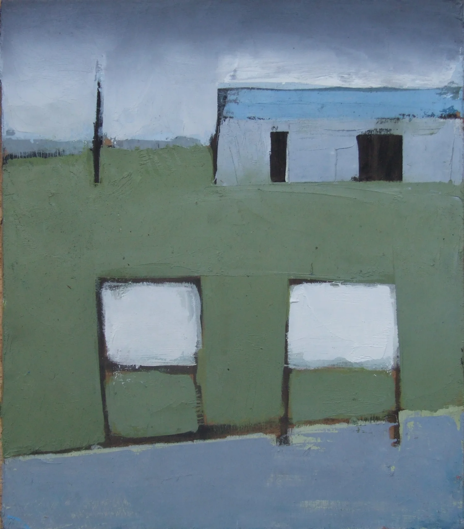 O'Leary, Cormac - Off Season, Oil on board, 20 x 20 cm  € 350.JPG