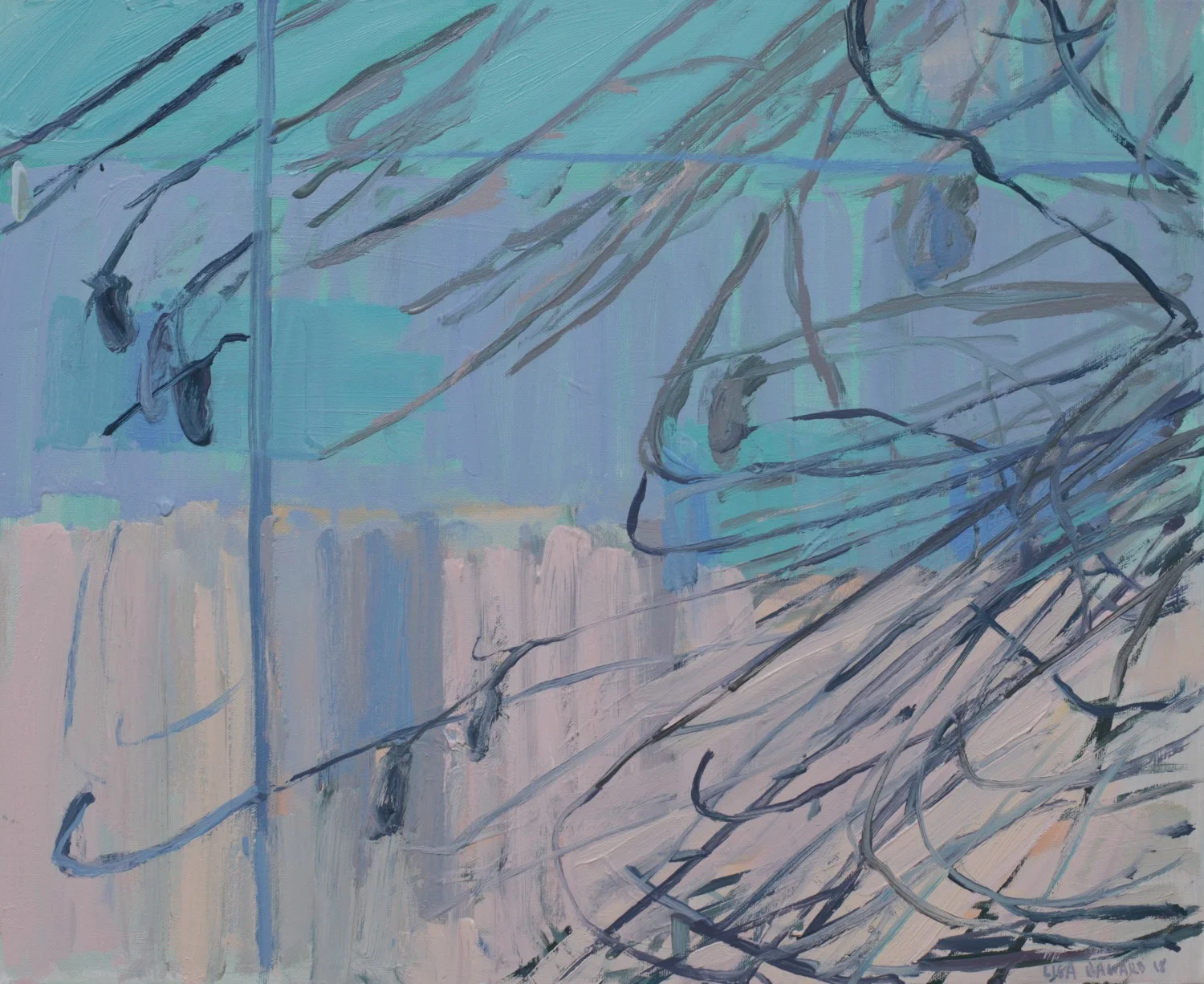 Shadows and mint - Lisa Ballard