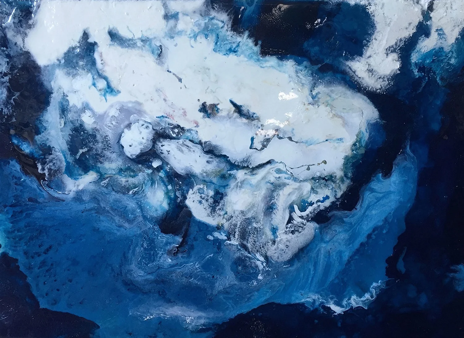 'Ice Floe', aerial studies  - Alva Gallagher