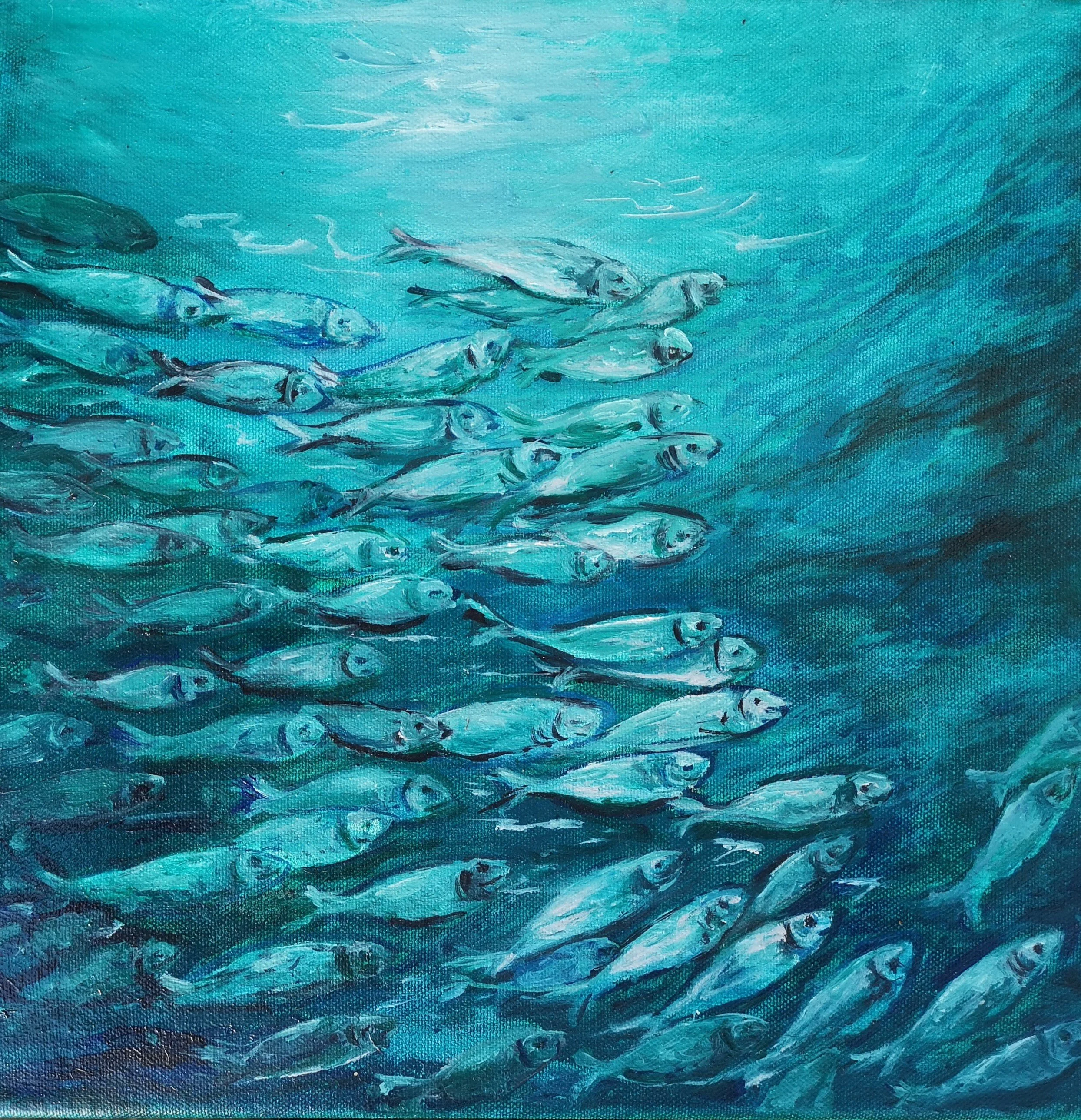 Hamilton Gallery, Mary McCaffrey Artist, "'Little Waves of Breffny'." 