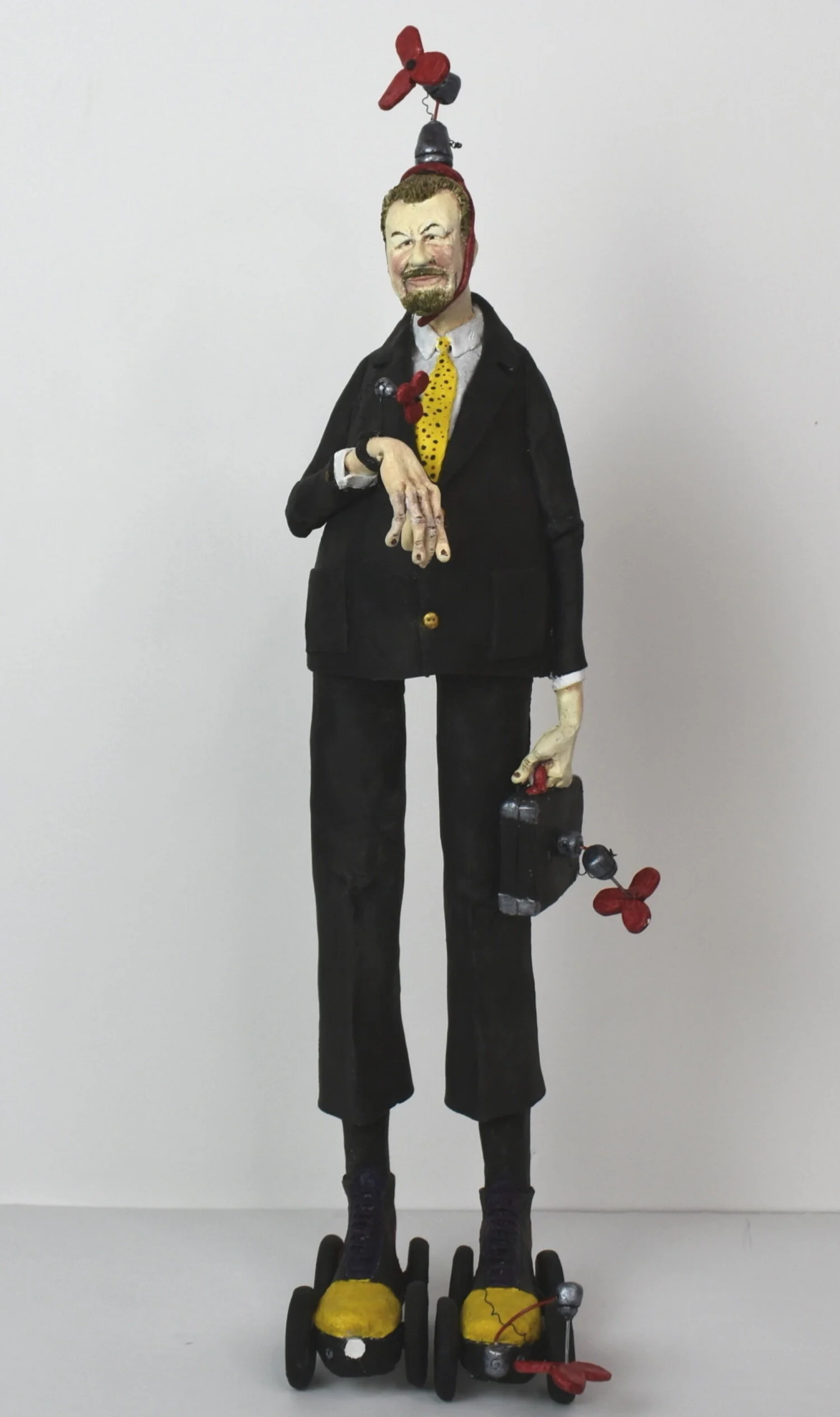 Prepper -By Brigit BeemsterCeramic SculptureApproximate dimensions 16 cm W X 15 cm D X 59 cm H€850